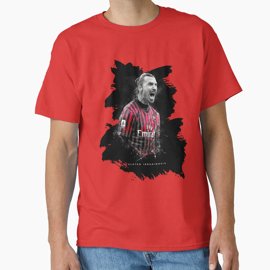 Zlatan Ibrahimovic Ac Milan T-Shirt - Minimalist Print Unisex - T-Shirt, Sweatshirt, Hoodie