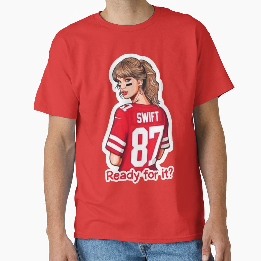 Ready It Taylor Football Jersey T-Shirt - Novelty Apparel Unisex - T-Shirt, Sweatshirt, Hoodie
