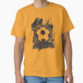 Football Club Crest Soccer Ball Emblem Est T-Shirt - Trendy Graphic Unisex - T-Shirt, Sweatshirt, Hoodie