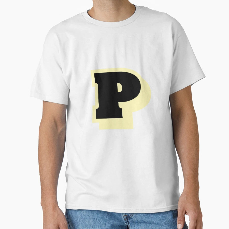 Letter P Street Art Typography Monogram T-Shirt - Trendy Graphic Men Women - T-Shirt, Sweatshirt, Hoodie
