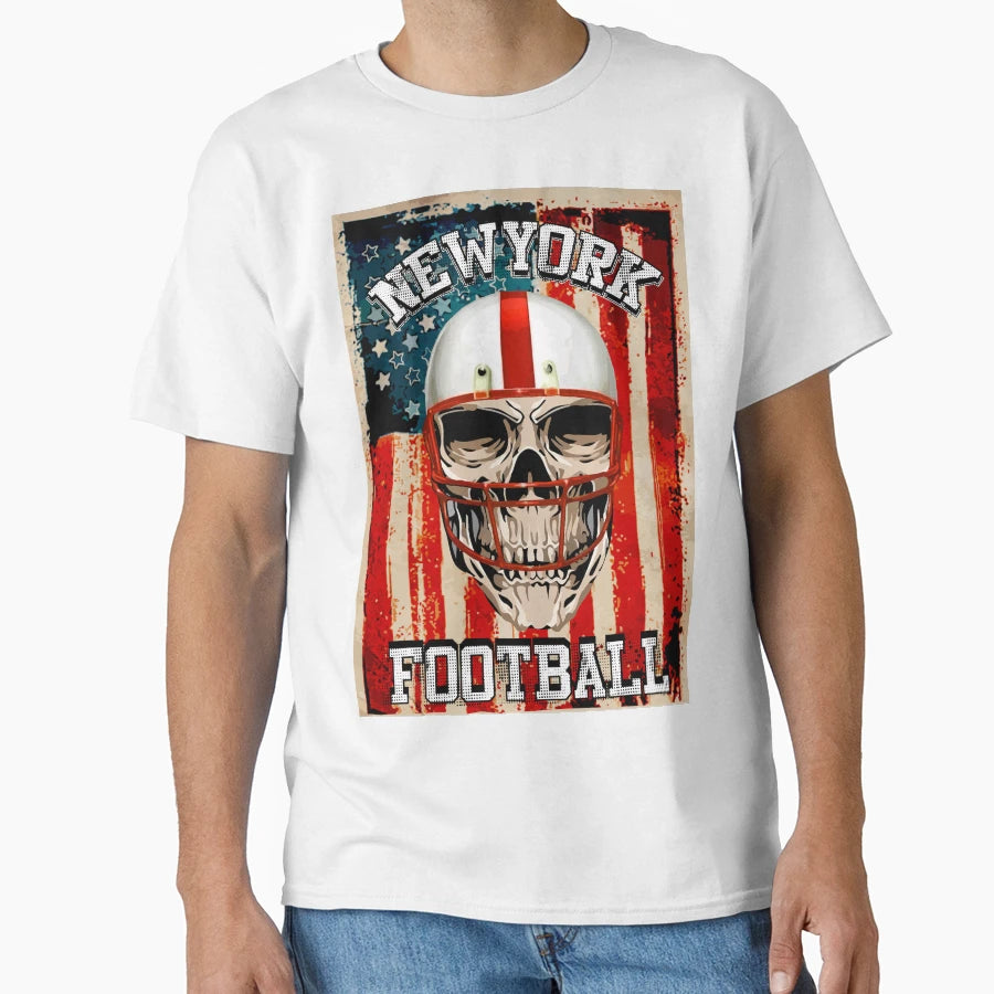 New York Football T-Shirt - Unique Graphic Unisex - T-Shirt, Sweatshirt, Hoodie