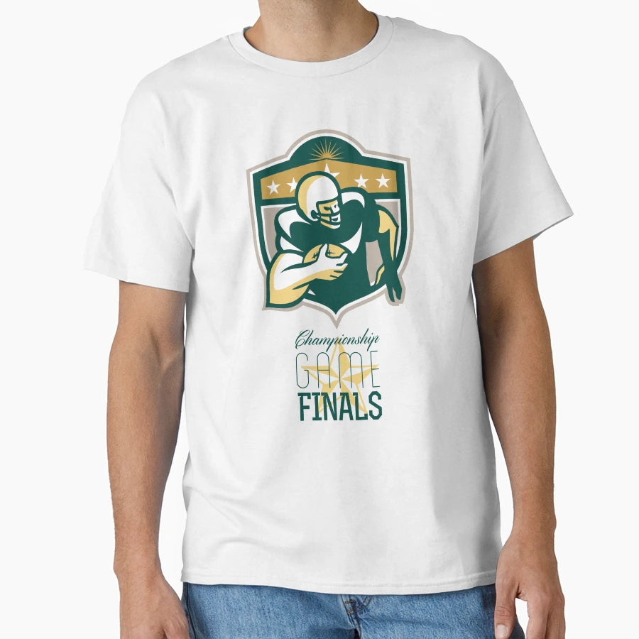 American Football Championship Game T-Shirt - Trendy Graphic for Adults - T-Shirt, Sweatshirt, Hoodie