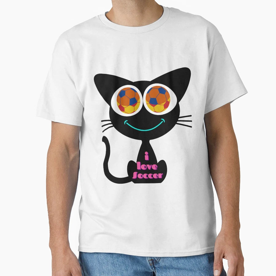 I Love Soccer T-Shirt - Aesthetic Graphic for Adults - T-Shirt, Sweatshirt, Hoodie