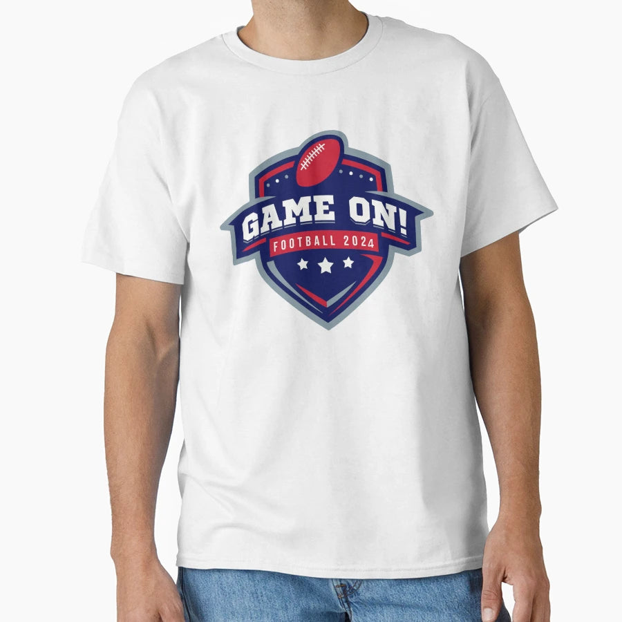 Game Football 2024 T-Shirt - Aesthetic Graphic for Adults - T-Shirt, Sweatshirt, Hoodie
