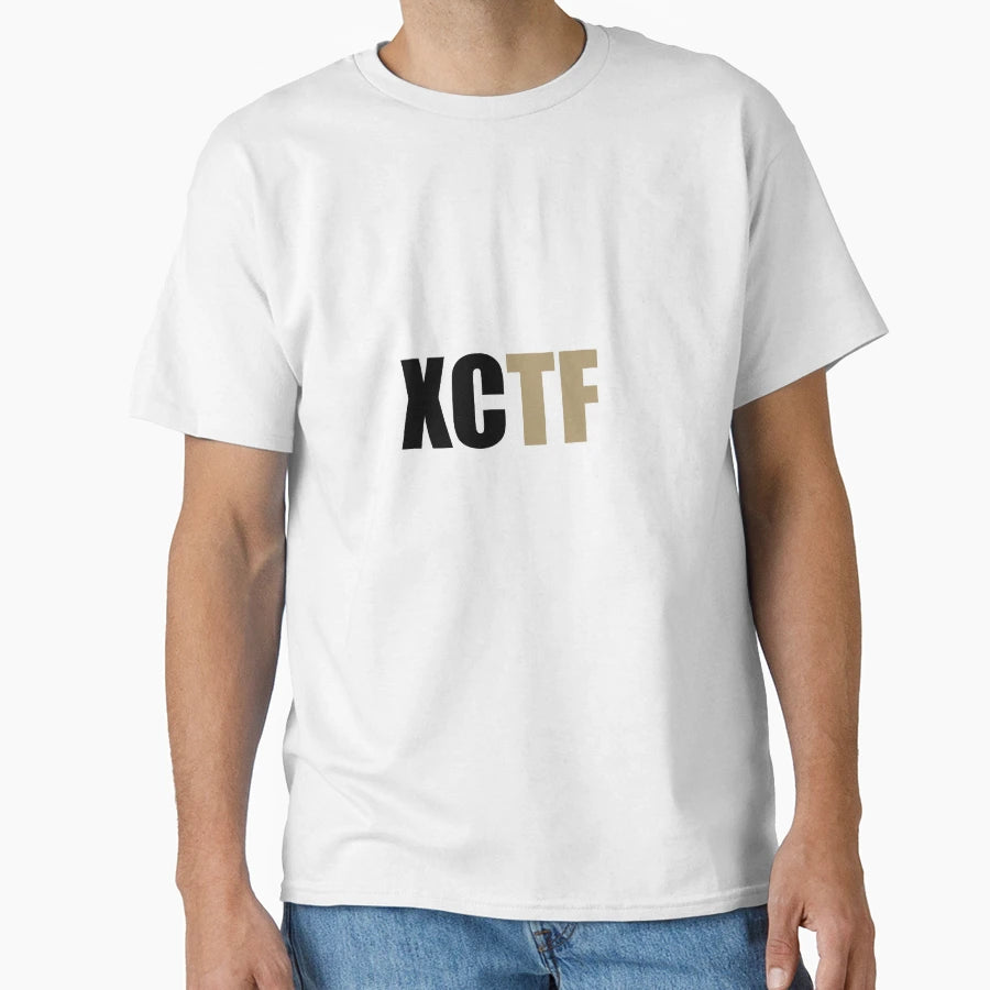 Xctf Black And Gold T-Shirt - Streetwear Style Unisex - T-Shirt, Sweatshirt, Hoodie