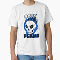 Blue Flame T-Shirt - Fun Novelty Design Men Women - T-Shirt, Sweatshirt, Hoodie
