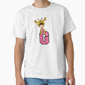 G Is Giraffe T-Shirt - Minimalist Print for Adults - T-Shirt, Sweatshirt, Hoodie