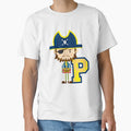 P Is Pirate Educational Illustration T-Shirt - Streetwear Style Unisex - T-Shirt, Sweatshirt, Hoodie