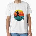 Football Soccer Shooter Simple T-Shirt - Custom Art Print for Adults - T-Shirt, Sweatshirt, Hoodie
