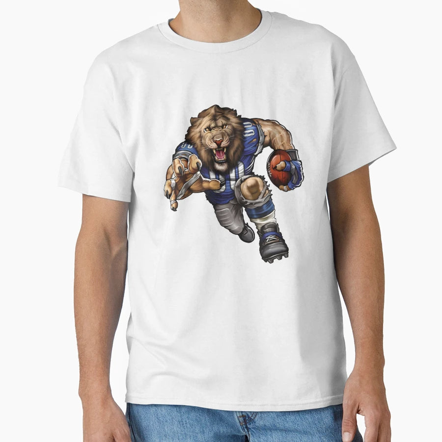 Lions00 Touchdown Detroit T-Shirt - Fun Novelty Design for Adults - T-Shirt, Sweatshirt, Hoodie