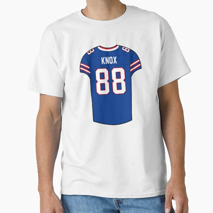 Dawson Knox Home Jersey T-Shirt - Unique Graphic for Adults - T-Shirt, Sweatshirt, Hoodie
