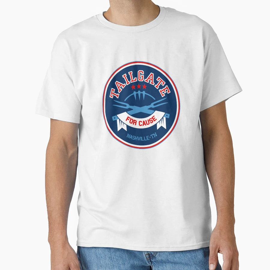 Tailgate Cause T-Shirt - Minimalist Print Men Women - T-Shirt, Sweatshirt, Hoodie