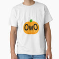 Owo Pumpkin T-Shirt - Casual Everyday Wear Men Women - T-Shirt, Sweatshirt, Hoodie