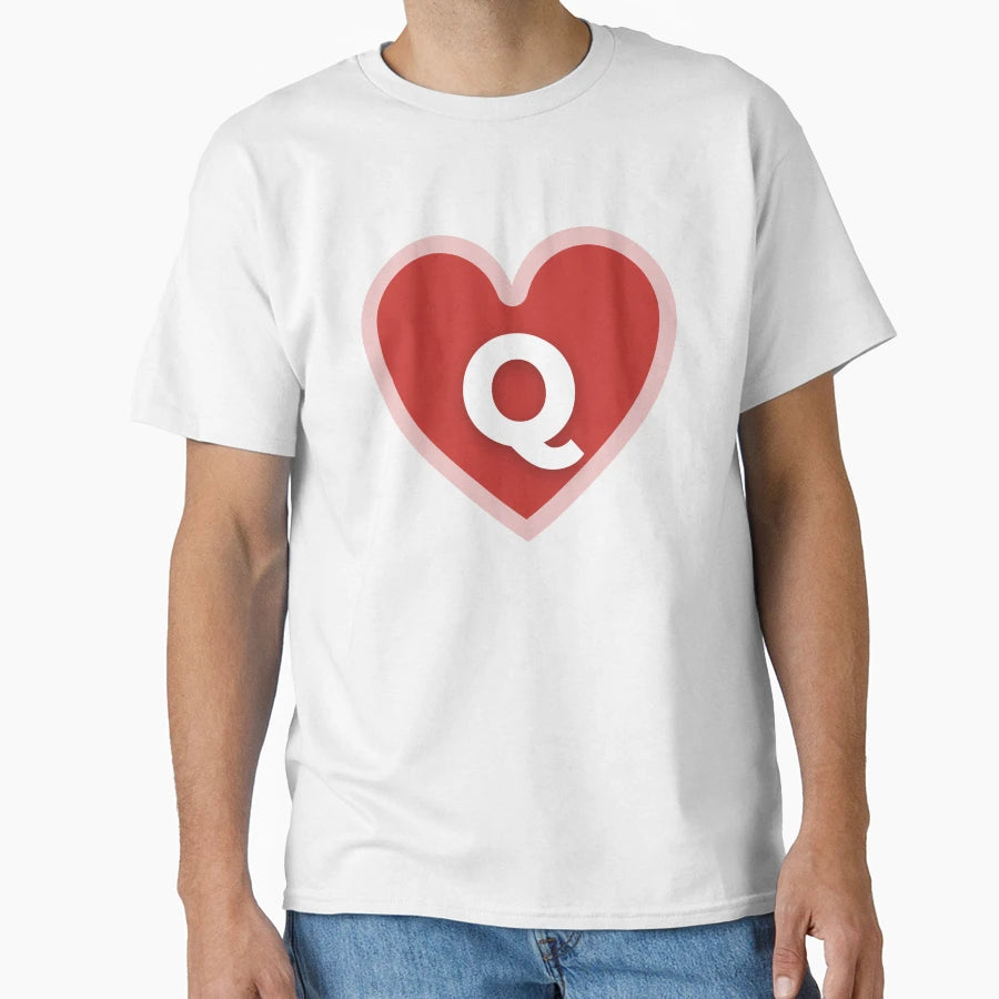 I Heart Q T-Shirt - Streetwear Style Unisex - T-Shirt, Sweatshirt, Hoodie