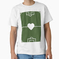Football Love Field T-Shirt - Fun Novelty Design Men Women - T-Shirt, Sweatshirt, Hoodie