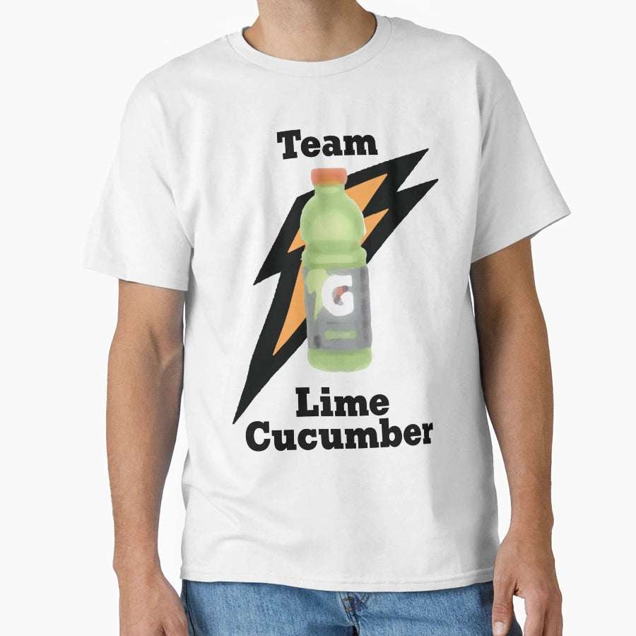 Team Lime Cucumber T-Shirt - Novelty Apparel Men Women - T-Shirt, Sweatshirt, Hoodie