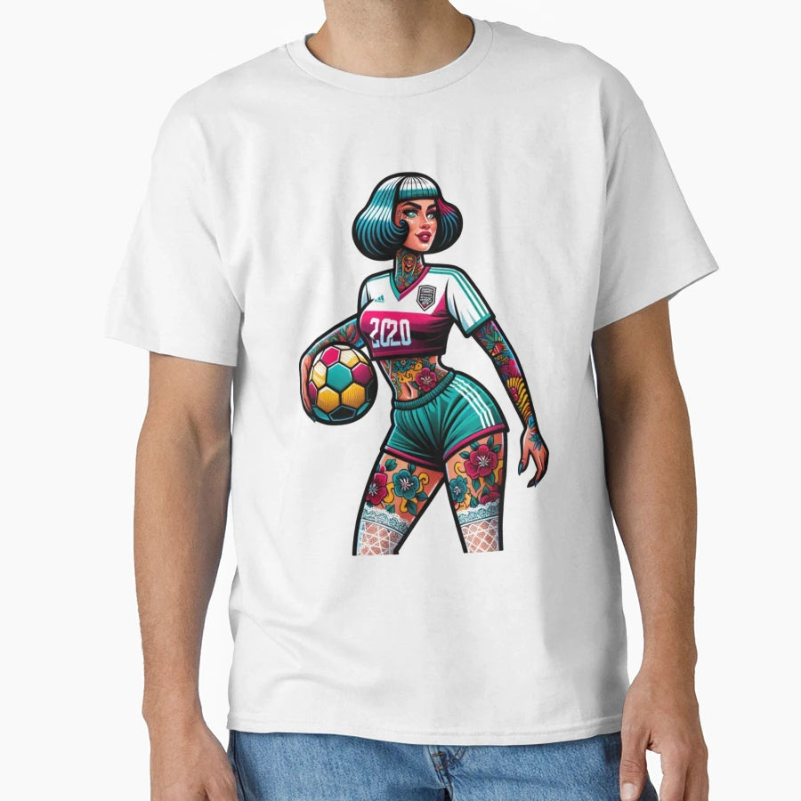 Football Player T-Shirt - Trendy Graphic Unisex - T-Shirt, Sweatshirt, Hoodie
