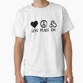 Love Peace Om Spiritual Symbol T-Shirt - Unique Graphic Unisex - T-Shirt, Sweatshirt, Hoodie