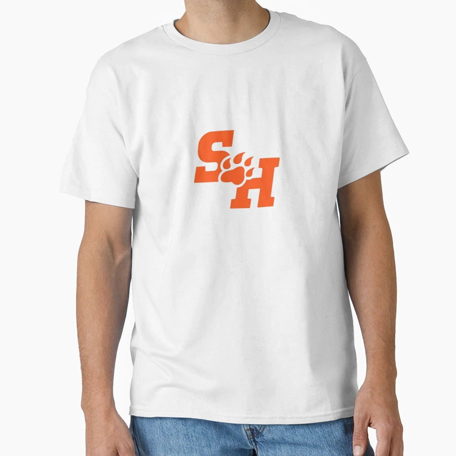Sam Houston Logo T-Shirt - Minimalist Print Men Women - T-Shirt, Sweatshirt, Hoodie