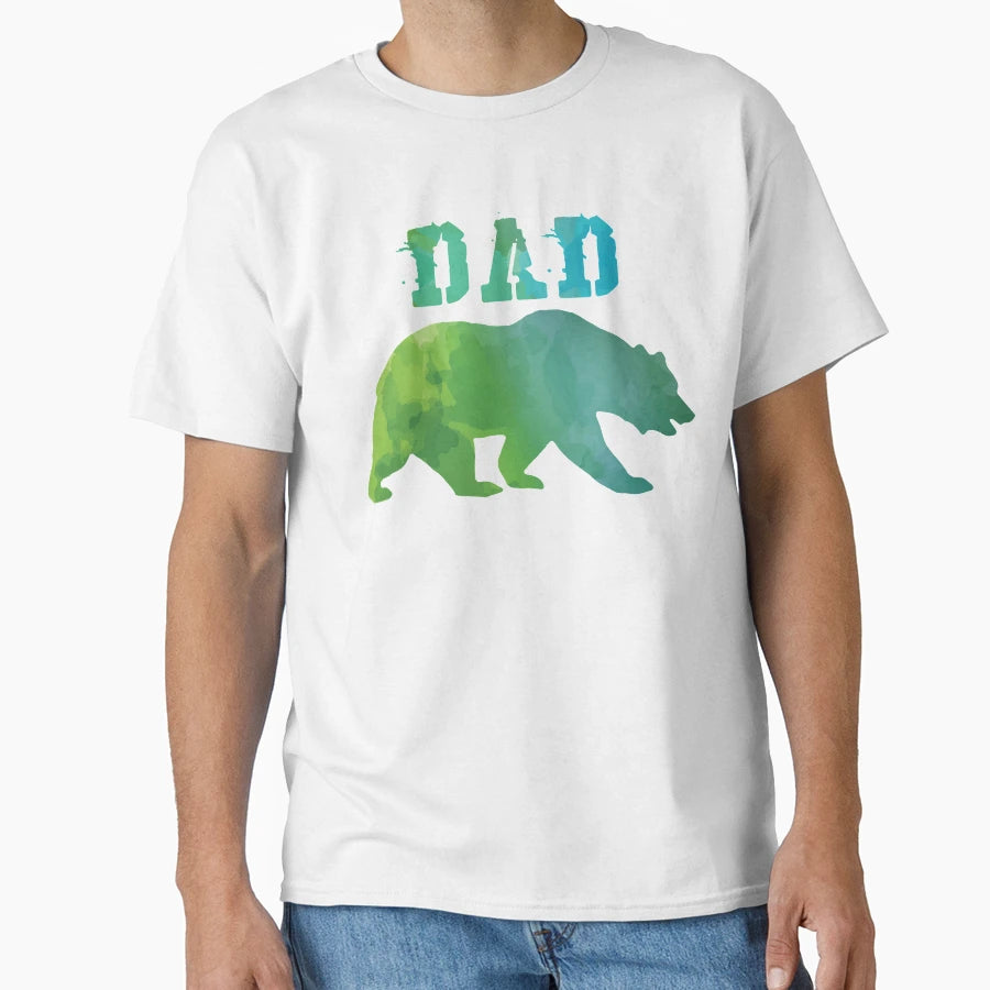 Dad Bear T-Shirt - Trendy Graphic Unisex - T-Shirt, Sweatshirt, Hoodie