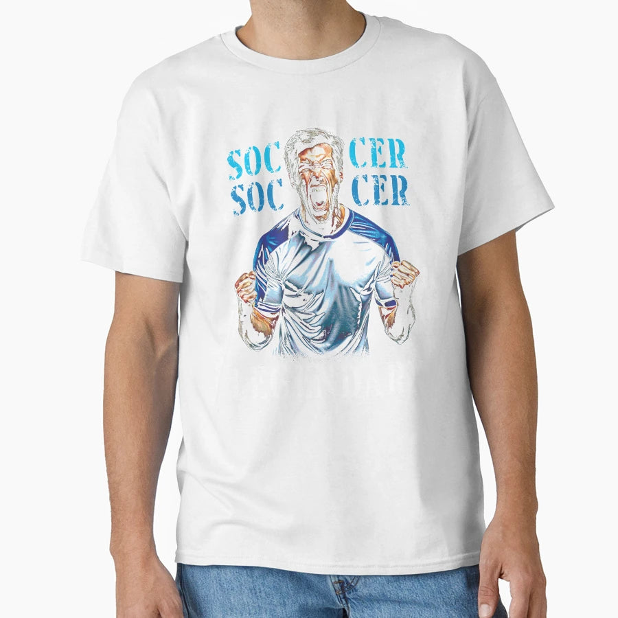 Legendary Soccer Player T-Shirt - Minimalist Print for Adults - T-Shirt, Sweatshirt, Hoodie