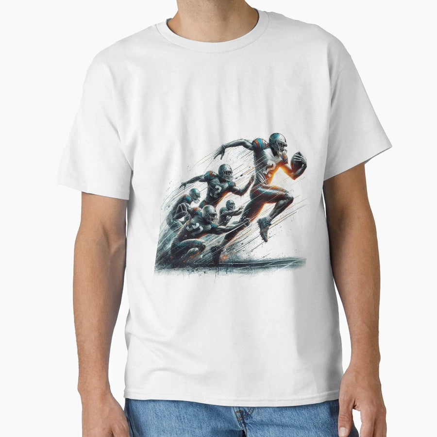 Athletic Triumph Passion Victory T-Shirt - Custom Art Print Unisex - T-Shirt, Sweatshirt, Hoodie