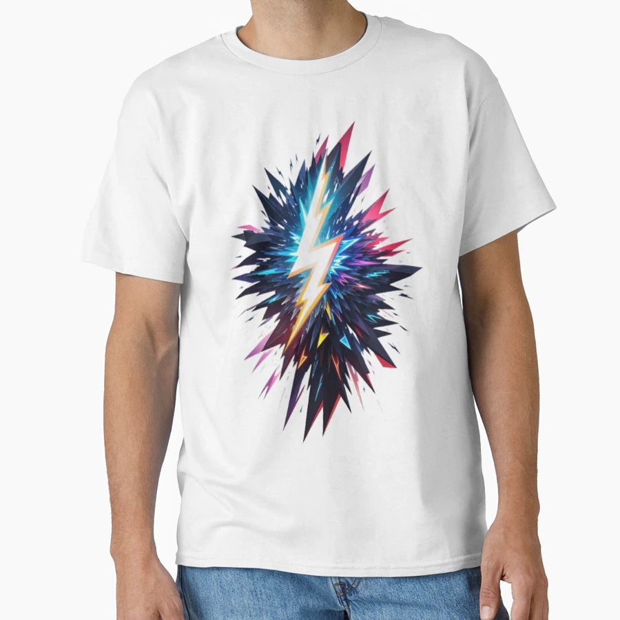 Bold Thunderbolt T-Shirt - Aesthetic Graphic Men Women - T-Shirt, Sweatshirt, Hoodie