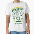 Greek Tzatziki Mascot T-Shirt - Unique Graphic Men Women - T-Shirt, Sweatshirt, Hoodie