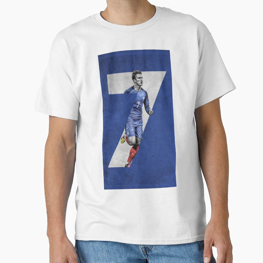 Antoine Griezmann T-Shirt - Custom Art Print Men Women - T-Shirt, Sweatshirt, Hoodie