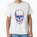 Skull 3D T-Shirt - Minimalist Print for Adults - T-Shirt, Sweatshirt, Hoodie