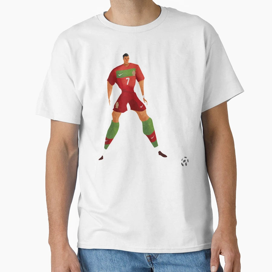 Ronaldo T-Shirt - Custom Art Print for Adults - T-Shirt, Sweatshirt, Hoodie