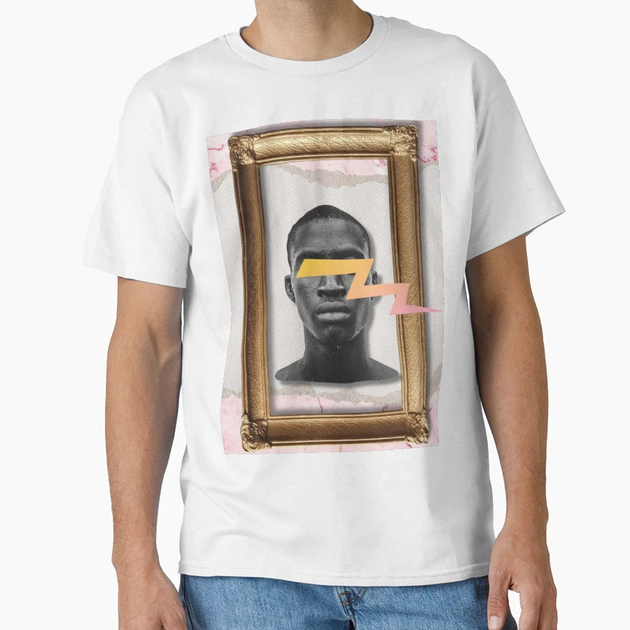 Lightning Portrait T-Shirt - Trendy Graphic Unisex - T-Shirt, Sweatshirt, Hoodie