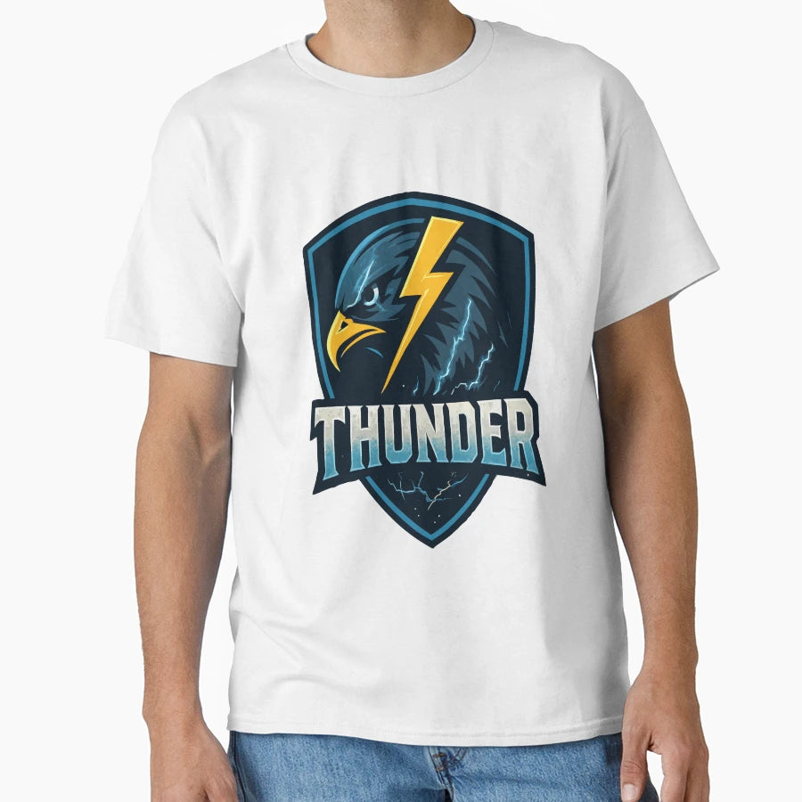 Thunder Eagle Logo Lightning Sweatshirt - Graphic Print Men Women - T-Shirt, Sweatshirt, Hoodie