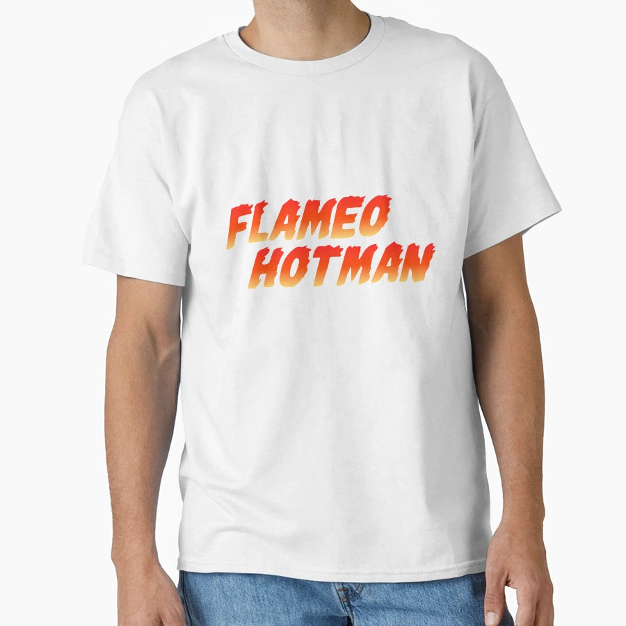Flameo Hotman T-Shirt - Trendy Graphic Unisex - T-Shirt, Sweatshirt, Hoodie