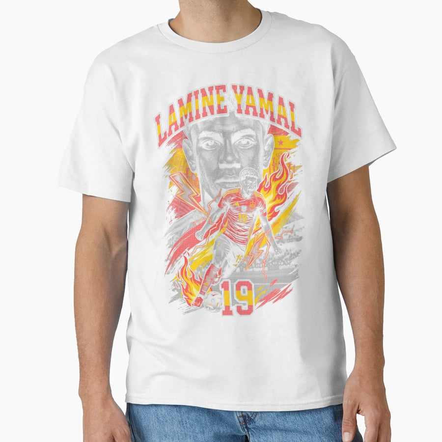 Yamal Spain 19 T-Shirt - Minimalist Print Unisex - T-Shirt, Sweatshirt, Hoodie