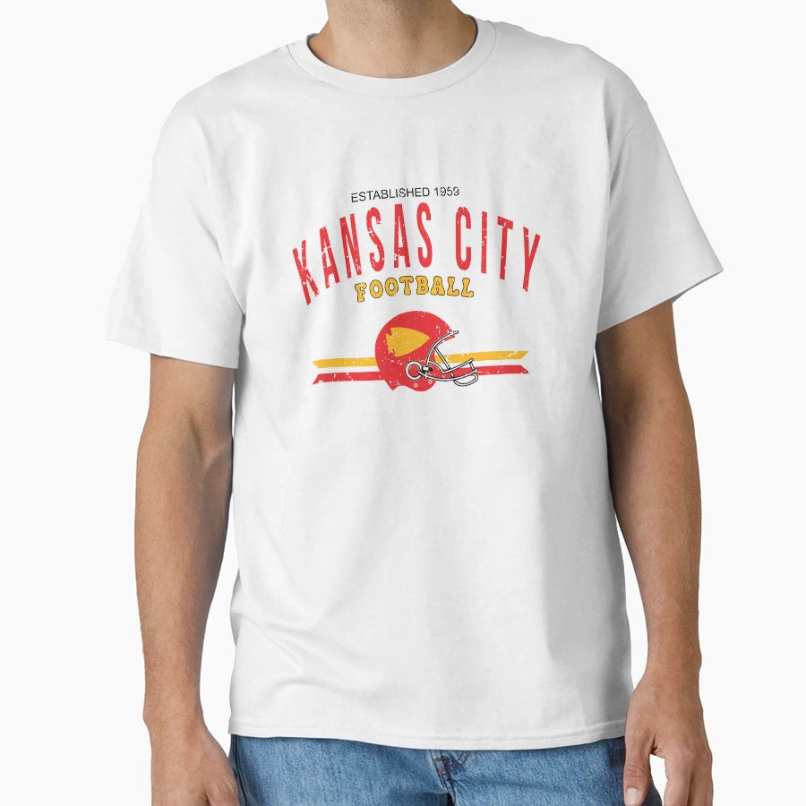 Kansas City Football Est 1959 T-Shirt - Streetwear Style Unisex - T-Shirt, Sweatshirt, Hoodie