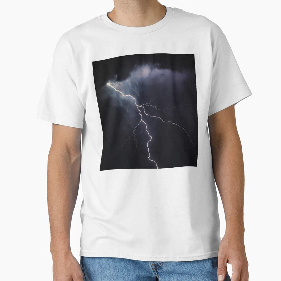 Lightning Storm T-Shirt - Trendy Graphic for Adults - T-Shirt, Sweatshirt, Hoodie