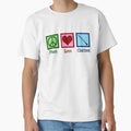 Peace Love Clarinets T-Shirt - Aesthetic Graphic Unisex - T-Shirt, Sweatshirt, Hoodie