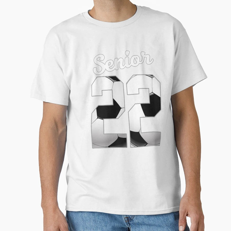 Senior 2022 Sport Theme Gifts Soccer T-Shirt - Minimalist Print Men Women - T-Shirt, Sweatshirt, Hoodie