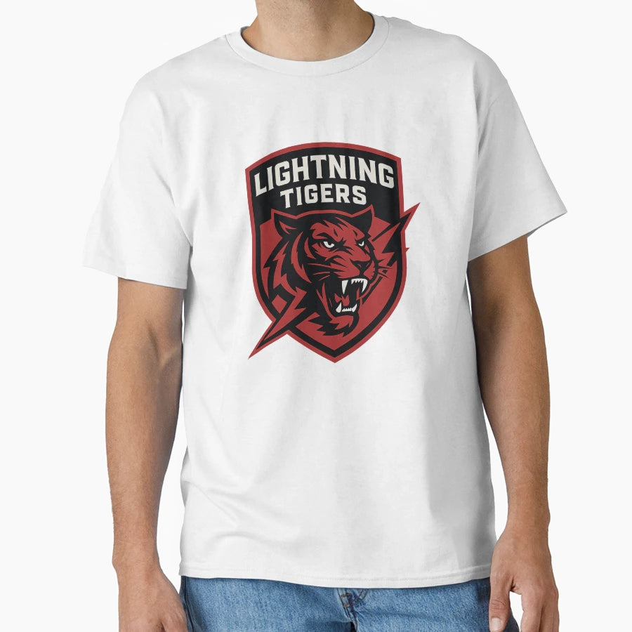 Lightning Tigers T-Shirt - Fun Novelty Design Unisex - T-Shirt, Sweatshirt, Hoodie