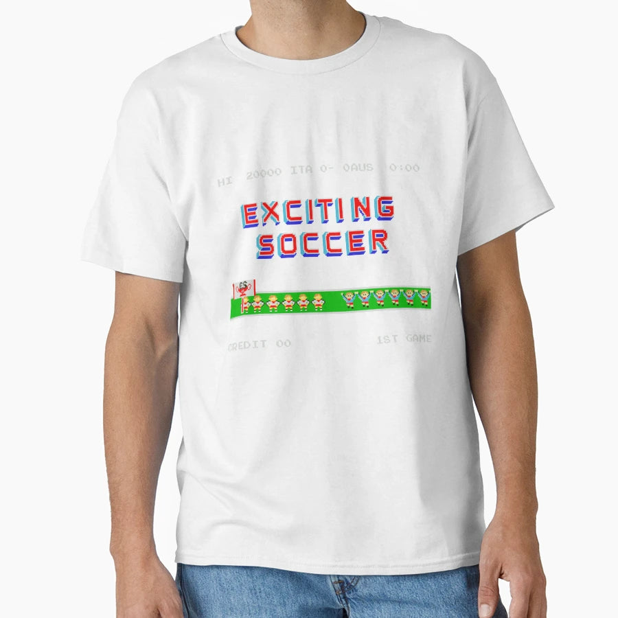 Exciting Soccer T-Shirt - Custom Art Print Unisex - T-Shirt, Sweatshirt, Hoodie