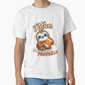 Sloth My Ball American Football T-Shirt - Graphic Print Men Women - T-Shirt, Sweatshirt, Hoodie