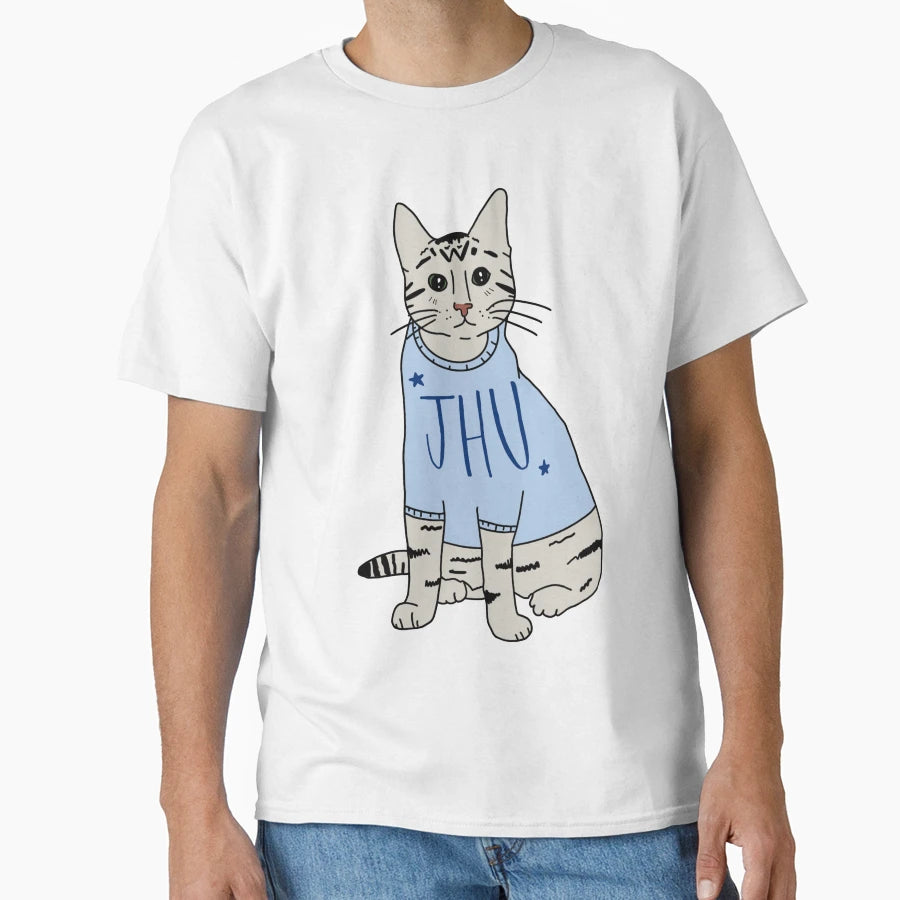 Jhu Cat T-Shirt - Casual Everyday Wear Men Women - T-Shirt, Sweatshirt, Hoodie