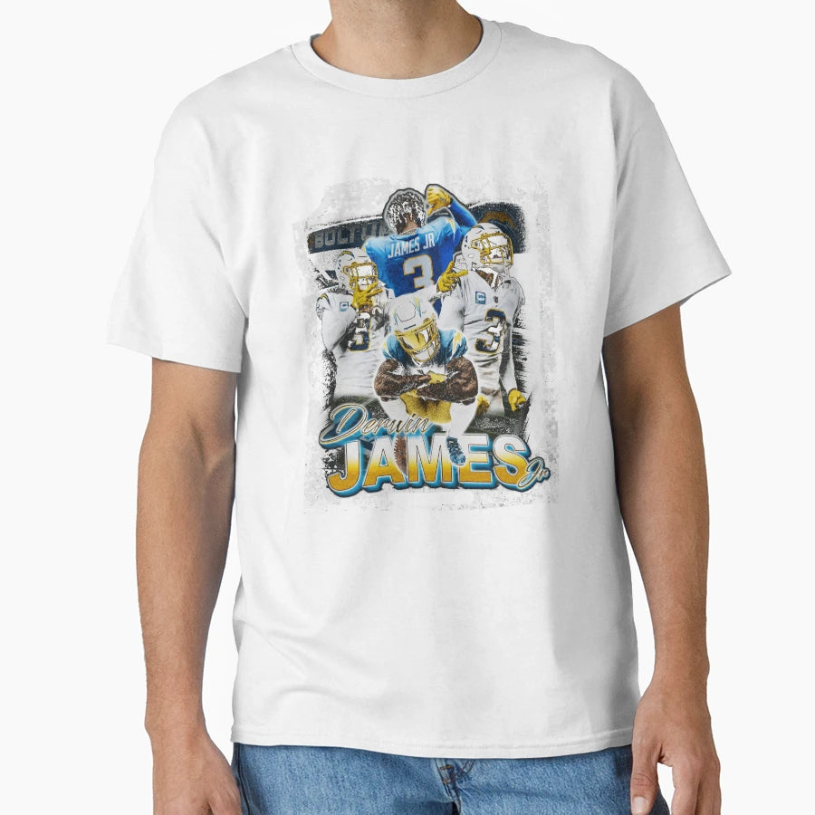 Derwin James Bootleg T-Shirt - Minimalist Print Unisex - T-Shirt, Sweatshirt, Hoodie