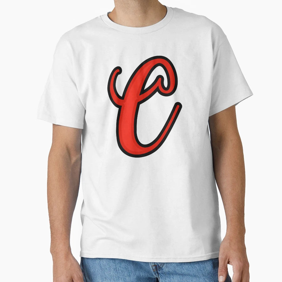 Initial Monogram C T-Shirt - Fun Novelty Design for Adults - T-Shirt, Sweatshirt, Hoodie