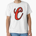Initial Monogram C T-Shirt - Fun Novelty Design for Adults - T-Shirt, Sweatshirt, Hoodie