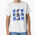 Blue Game Day Aesthetic T-Shirt - Unique Graphic Men Women - T-Shirt, Sweatshirt, Hoodie