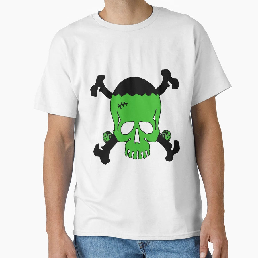Frankenstein Skull T-Shirt - Streetwear Style Men Women - T-Shirt, Sweatshirt, Hoodie