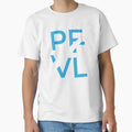 Pfvl Pflugerville Pride Minimalist T-Shirt - Aesthetic Graphic for Adults - T-Shirt, Sweatshirt, Hoodie