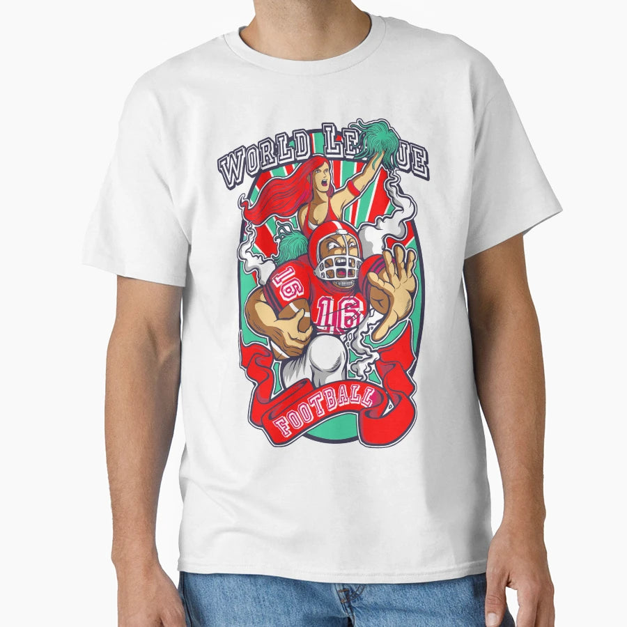 Football T-Shirt - Unique Graphic for Adults - T-Shirt, Sweatshirt, Hoodie